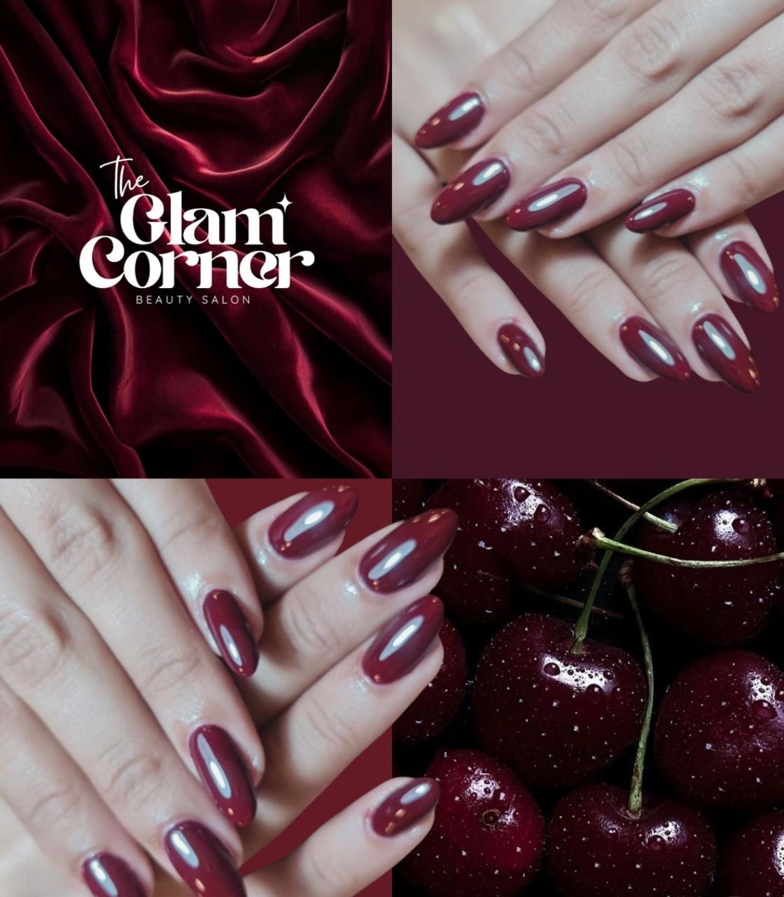 أظافر أحمر كيرزي جيل في جلام كورنر مصر الجديدة